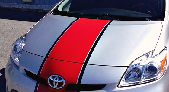 car pinstripes and racing stripes installation for cars in maryland