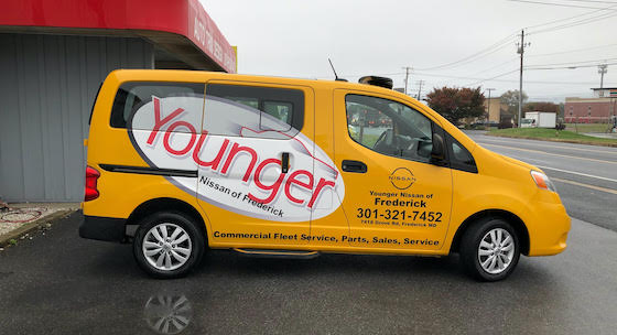 custom auto decals for lettering and business logos in frederick